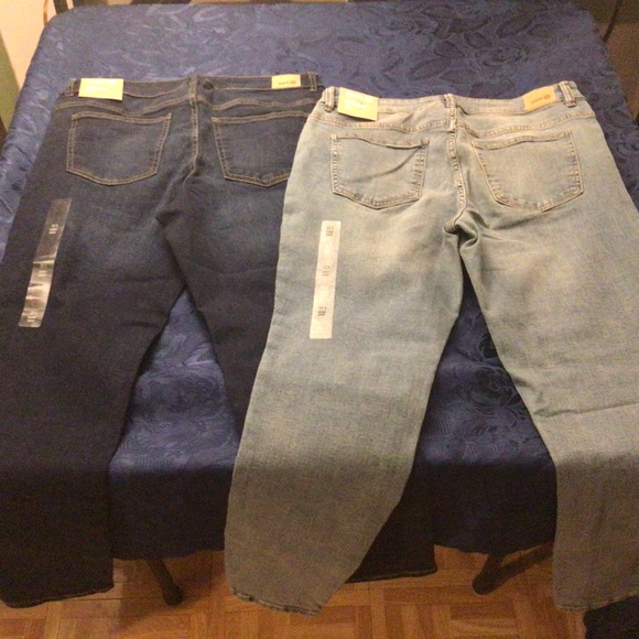Women’s Skinny Leg Mid Rise Blue Jeans Bundle X2 - Picture 4 of 5